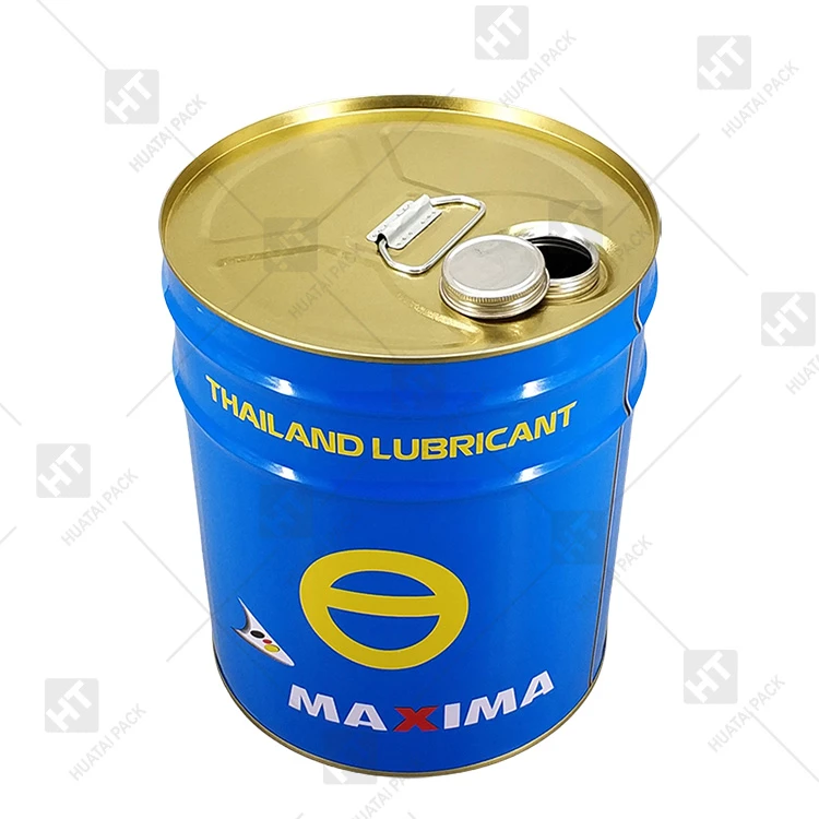 اسطوانة معدنية لزيت المحرك